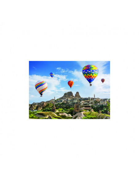 Set Puzzle Trefl 3 X 500 Portofino Santorini Cappadocia,91698