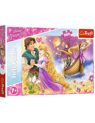 Puzzle Trefl 200 Lumea Magica A Printesei Rapunzel,13267