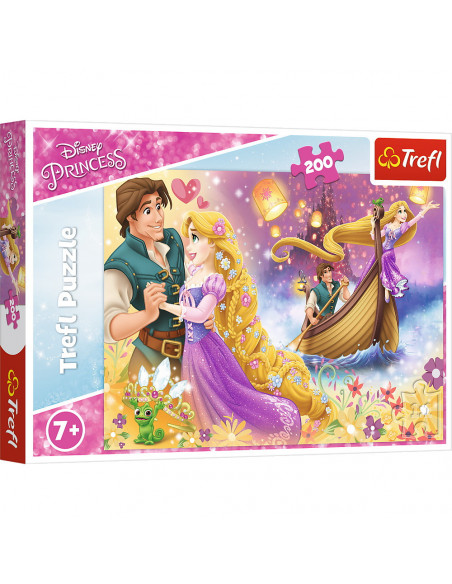 Puzzle Trefl 200 Lumea Magica A Printesei Rapunzel,13267