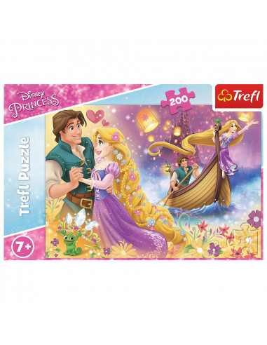 Puzzle Trefl 200 Lumea Magica A Printesei Rapunzel,13267