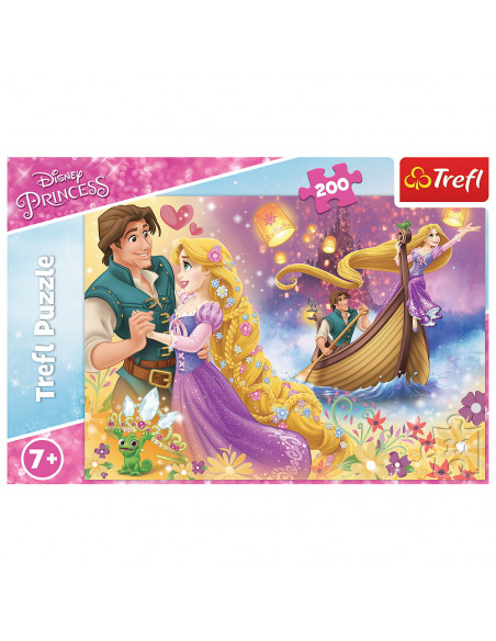 Puzzle Trefl 200 Lumea Magica A Printesei Rapunzel,13267