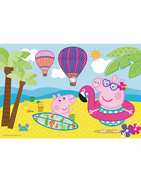 Puzzle Trefl 24 Maxi Peppa Pig In Vacanta,14293