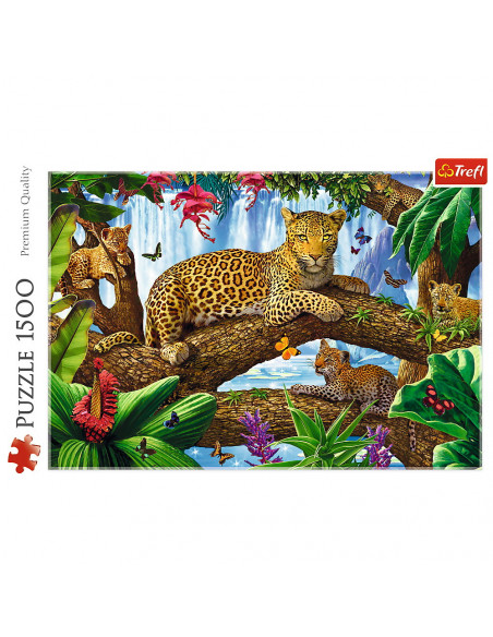 Puzzle Trefl 1500 Jaguar Intr-o Pauza Odihnitoare,26160