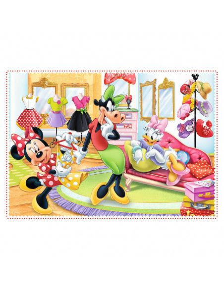 Puzzle Trefl 4in1 Minnie Mouse Si Prietenii Ei,34355