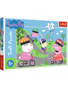 Puzzle Trefl 24 Maxi Purcelusa Peppa Pig,14330