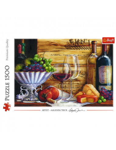 Puzzle Trefl 1500 Malenda Trick Arta Vinului,26174