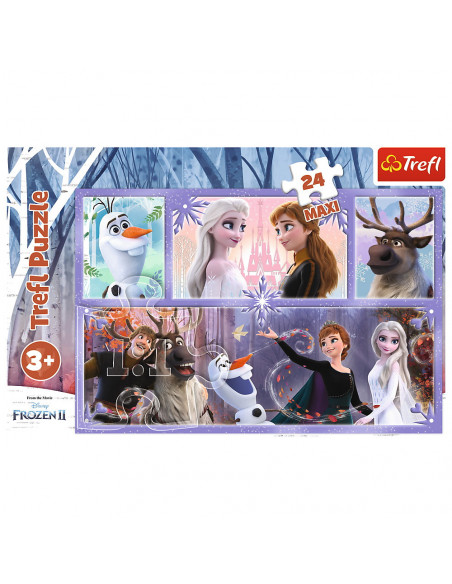 Puzzle Trefl 24 Maxi Frozen2 O Lume Magica,14345