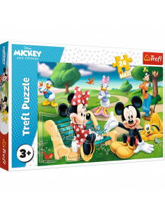 Puzzle Trefl 24 Maxi Mickey Mouse Intre Prieteni,14344