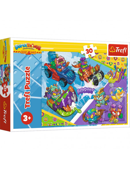 Puzzle Trefl 30 Echipa Super Things,18273