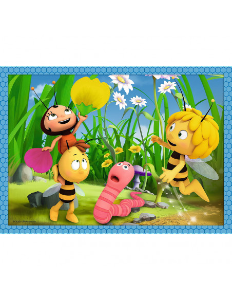 Puzzle Trefl 4in1 Aventurile Albinutei Maya,34356