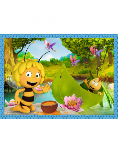 Puzzle Trefl 4in1 Aventurile Albinutei Maya,34356