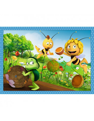 Puzzle Trefl 4in1 Aventurile Albinutei Maya,34356