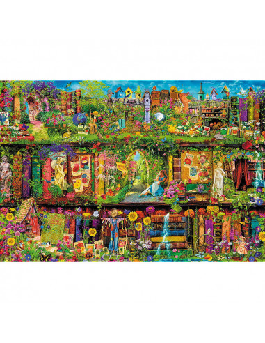 Puzzle Trefl 1500 Fairy Bookcase Aimee Stewart,26165