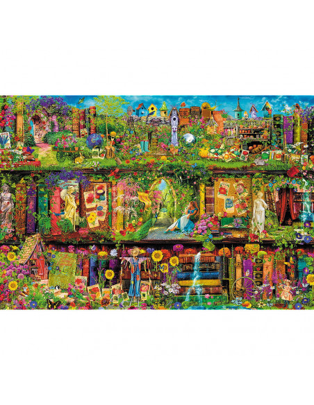 Puzzle Trefl 1500 Fairy Bookcase Aimee Stewart,26165
