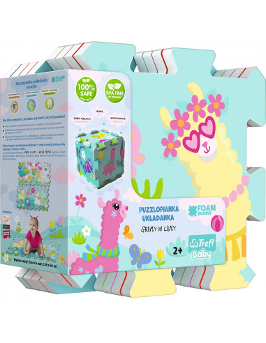 Puzzle De Podea Din Spuma Puzzle Llamas,61263