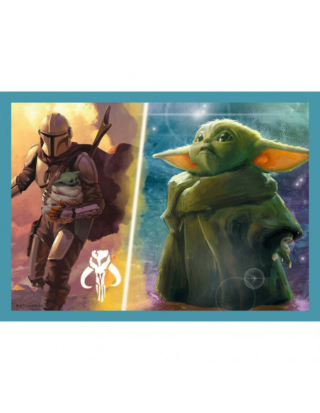 Puzzle 4in1 Mandalorian Si Lumea Lui,34377