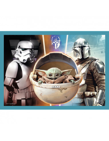 Puzzle 4in1 Mandalorian Si Lumea Lui,34377