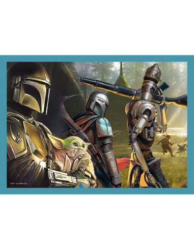 Puzzle 4in1 Mandalorian Si Lumea Lui,34377