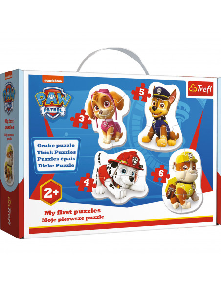 Puzzle Baby Clasic Skye Marshall Chase Si Rubble 18 Piese,36087