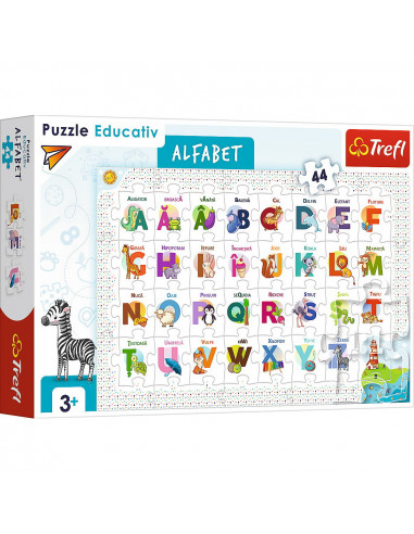 Puzzle 44 Educational Alfabetul,15576