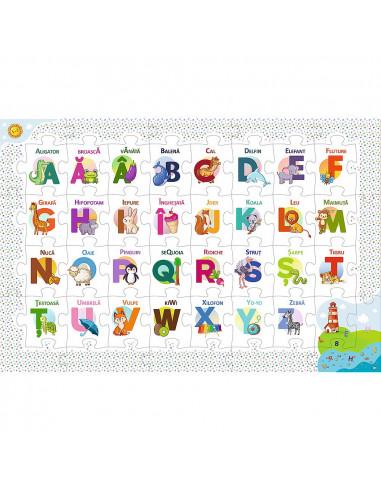 Puzzle 44 Educational Alfabetul,15576