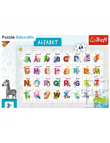 Puzzle 44 Educational Alfabetul,15576
