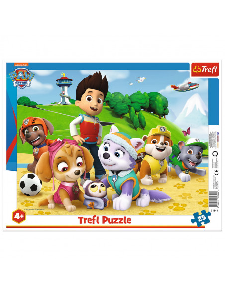 Puzzle 25 Plansa Patrula Catelusilor,31344