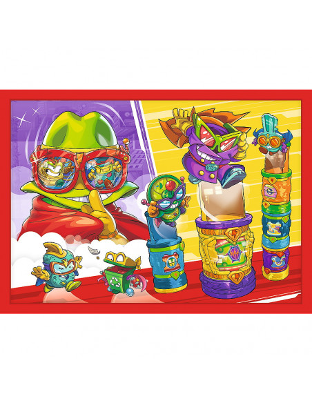 Puzzle Trefl 4in1 Spionii Secreti,34376