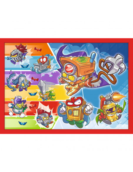 Puzzle Trefl 4in1 Spionii Secreti,34376