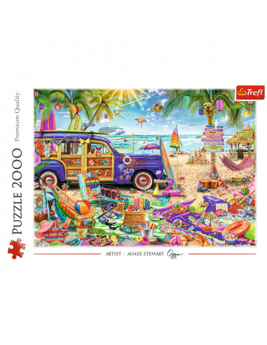 Puzzle Trefl 2000 Vacanta Tropicala,27109