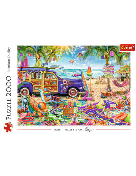 Puzzle Trefl 2000 Vacanta Tropicala,27109