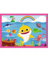 Puzzle Trefl 4in1 Familia Shark,34378