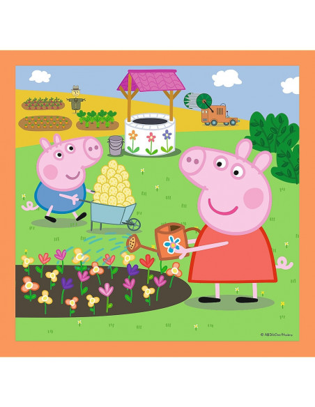 Puzzle Trefl 3in1 Inventiva Peppa Pig,34852
