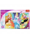 Puzzle Trefl 100 Disney Princess - Intalniti PrinȚesa