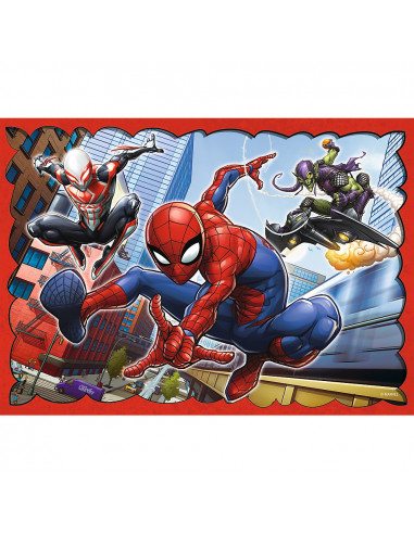 Puzzle Trefl 4in1 Spiderman - Eroul Spiderman,34384