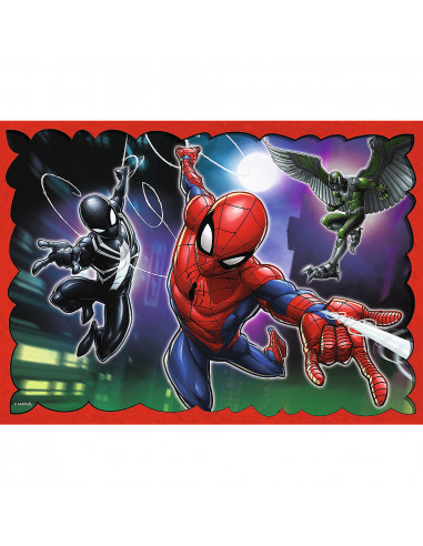 Puzzle Trefl 4in1 Spiderman - Eroul Spiderman,34384