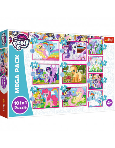 Puzzle Trefl 10in1 My Little Pony - Poneii Uimitori,90380