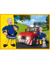 Puzzle Trefl 4in1 Pompierul Sam - Curajosul Sam,34387
