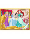 Puzzle Trefl 4in1 Disney Princess - Ziua Fericita,34385