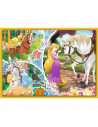 Puzzle Trefl 4in1 Disney Princess - Ziua Fericita,34385