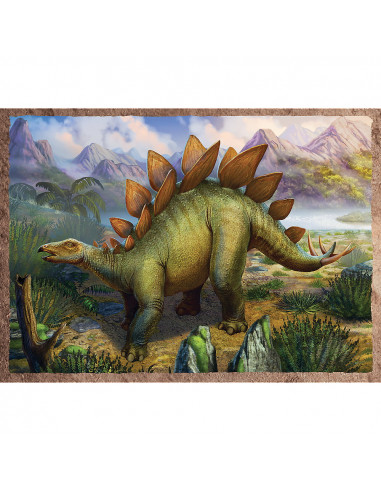 Puzzle Trefl 4in1 Dinozaurii Interesanti,34383