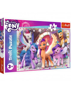 Puzzle Trefl 24 Maxi My Little Pony - Bucuria Poneilor,14338