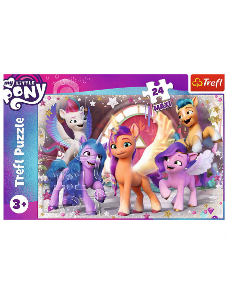 Puzzle Trefl 24 Maxi My Little Pony - Bucuria Poneilor,14338