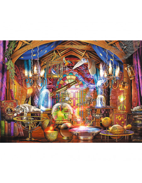 Puzzle Trefl Din Lemn 1000 Piese Camera Magica,20146