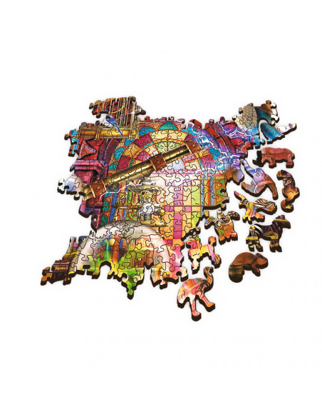 Puzzle Trefl Din Lemn 1000 Piese Camera Magica,20146