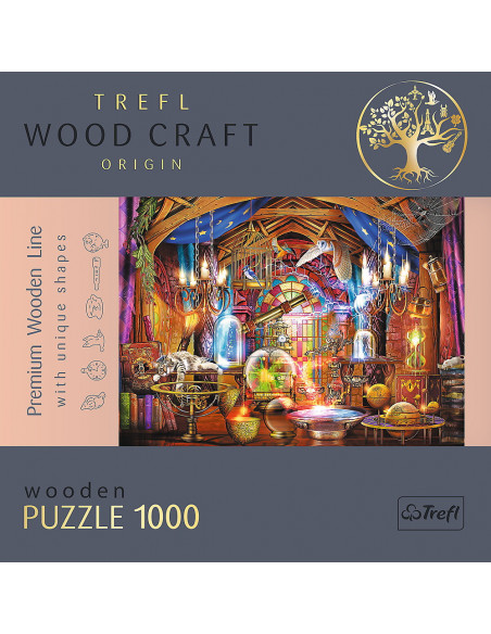 Puzzle Trefl Din Lemn 1000 Piese Camera Magica,20146