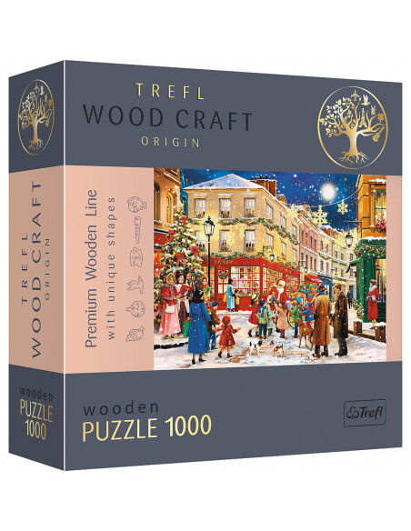 Puzzle Trefl Din Lemn 1000 Piese Strada Pregatita De