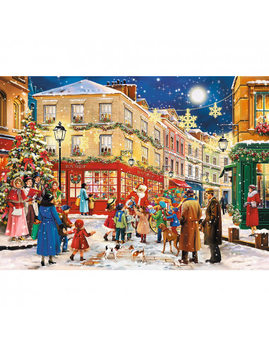 Puzzle Trefl Din Lemn 1000 Piese Strada Pregatita De
