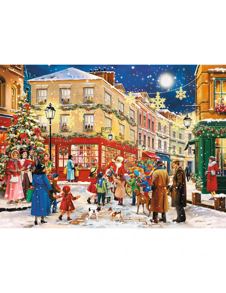 Puzzle Trefl Din Lemn 1000 Piese Strada Pregatita De