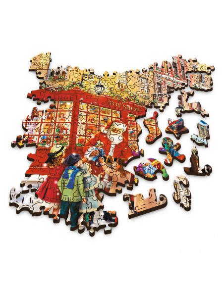 Puzzle Trefl Din Lemn 1000 Piese Strada Pregatita De